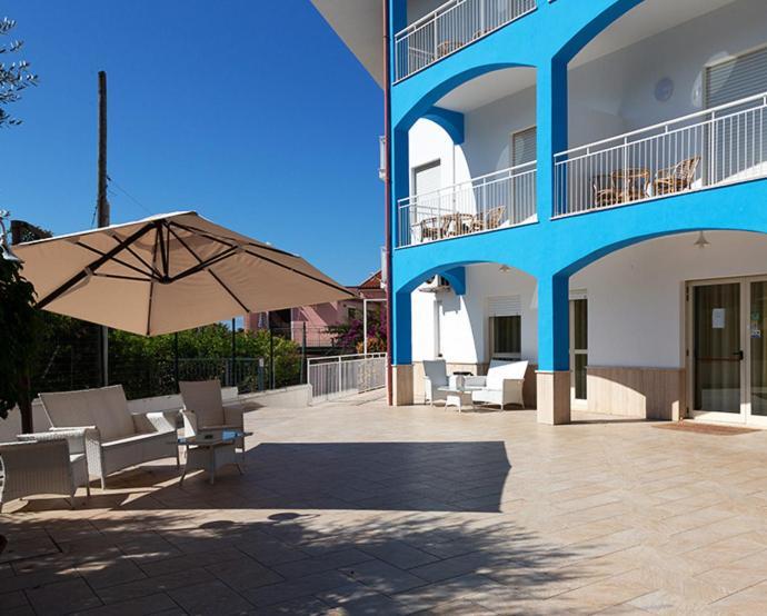 Hotel Parthenius Cirella Di Diamante Bagian luar foto